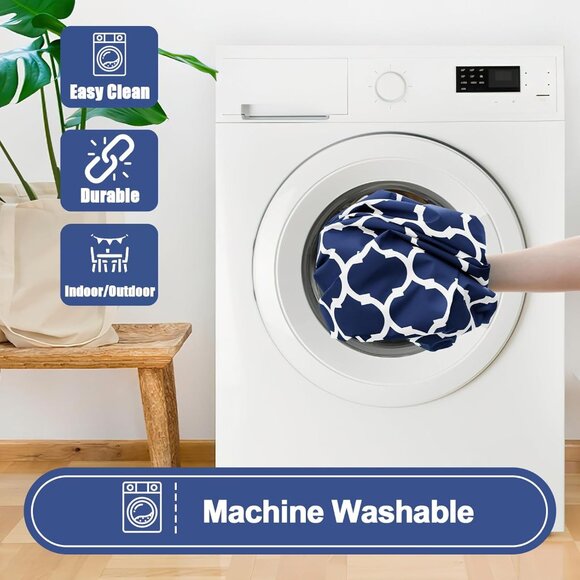 Picnic Table Cover with Bench Covers, Waterproof Elastic Fitted Tablecloth - Picture 2 of 11